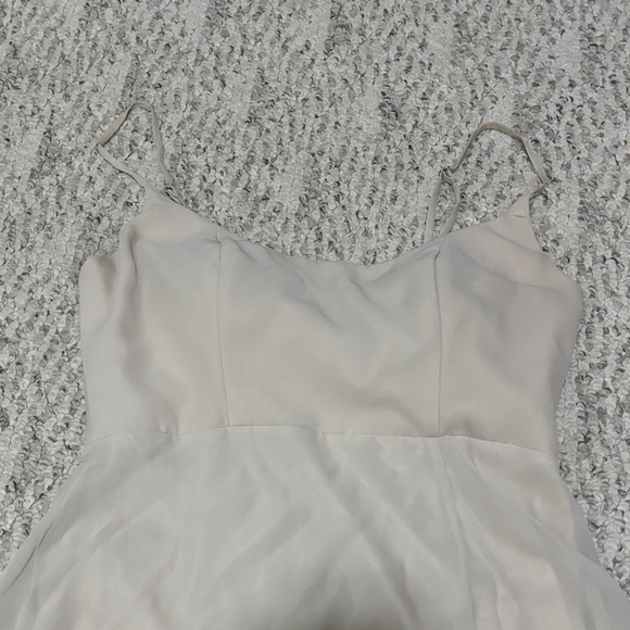 Elegant Champagne Maxi Dress - Picture 3 of 4